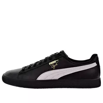Кроссовки clyde core l foil 'black white' Puma, черный