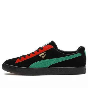 Кроссовки clyde mij rc gs 'black green' Puma, черный