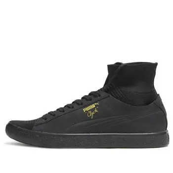 Кроссовки clyde sock 'black' Puma, черный