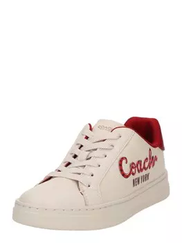 Кроссовки COACH, бежевый