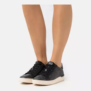 Кроссовки Coach Lowline Coated , charcoal/black