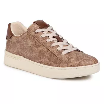 Кроссовки Coach LowlineLuxe Sig, коричневый
