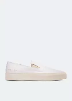 Кроссовки Common Projects Leather Slip-On, белый