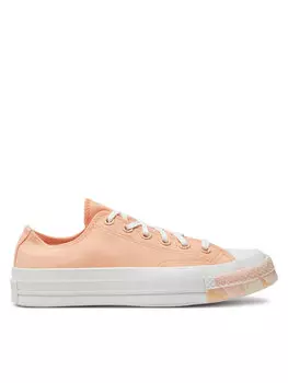 Кроссовки Converse Bambas Chuck 70 Marbled A03531C, оранжевый