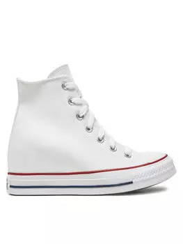 Кроссовки Converse Bambas Chuck Taylor All Star Wedge Platform A11908C, белый
