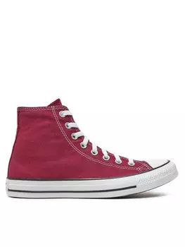 Кроссовки Converse Bambas Chuck Taylor All Star Canvas M9613, вишневый/бордовый