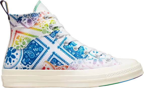Кроссовки Converse Chuck 70 High Pride, белый