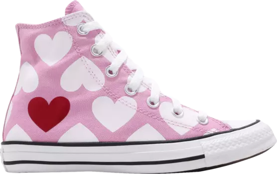 Кроссовки Converse Chuck Taylor All Star Hi Valentine, розовый