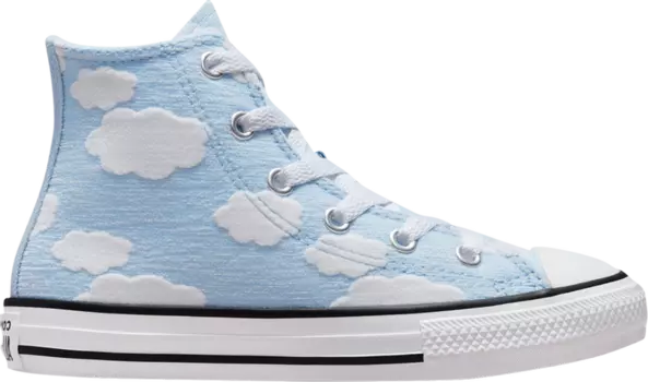 Кроссовки Converse Chuck Taylor All Star High GS Clouds, синий