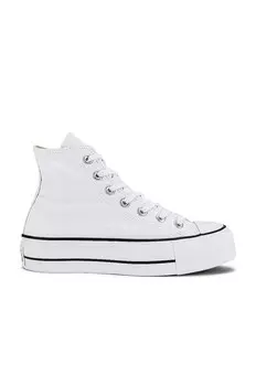 Кроссовки Converse Chuck Taylor All Star Platform Canvas, цвет White & Black