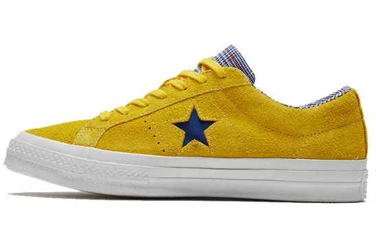 Кроссовки Converse One Star Suede Seasonal Colors Ox 'Amarillo/Rush Blue'