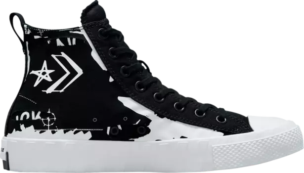 Кроссовки Converse UNT1TL3D Script Print - Black, черный