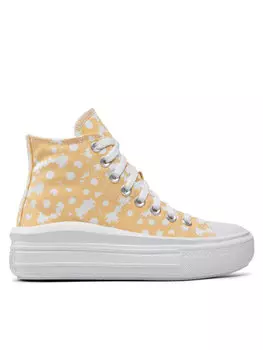 Кроссовки Converse, желтый