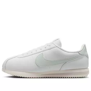 Кроссовки cortez leather 'summit white mint light bone' Nike, белый