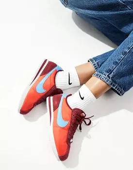 Кроссовки Cortez TXT красного и синего цвета Nike