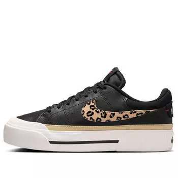 Кроссовки court legacy lift Nike, черный