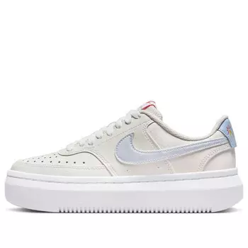 Кроссовки court vision alta 'phantom grey blue' Nike, серый