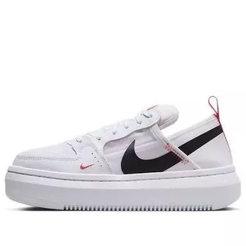 Кроссовки court vision alta 'white black coral' Nike, белый
