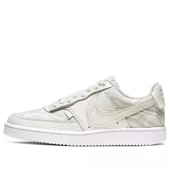 Кроссовки court vision low premium 'stacked swoosh - sail' Nike, мультиколор