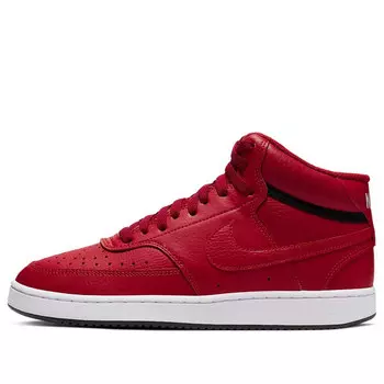 Кроссовки Court Vision Mid красные Nike, красный