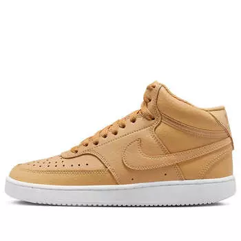 Кроссовки court vision mid wheat Nike, коричневый