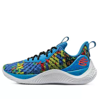 Кроссовки curry 10 'sour patch kids' Under Armour, синий