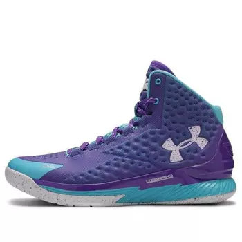Кроссовки curry 1 'father to son' Under Armour, фиолетовый