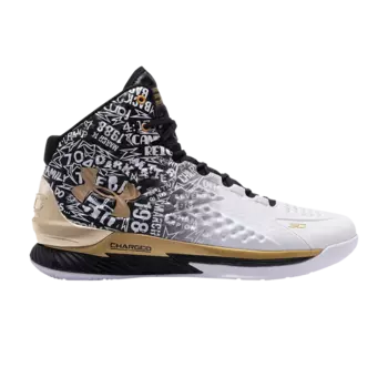 Кроссовки с принтом Under Armour, белый/черный