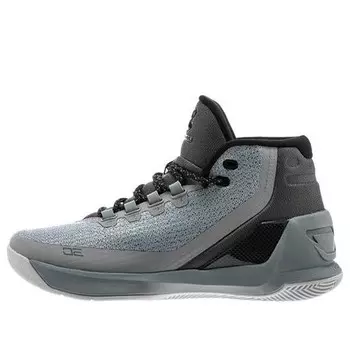 Кроссовки curry 3 'grey matter' Under Armour, серый
