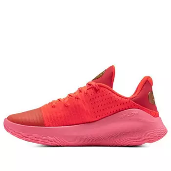Кроссовки curry 4 low flotro 'flooded' Under Armour, красный