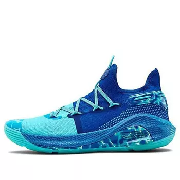 Кроссовки curry 6 'breakthrough' Under Armour, синий
