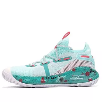 Кроссовки curry 6 'select camp' Under Armour, синий