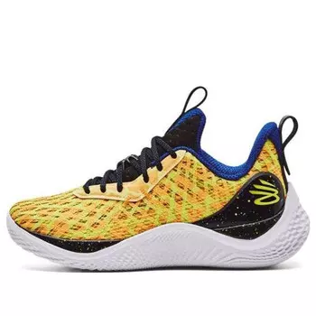 Кроссовки curry brand curry flow 10 'double bang' Under Armour, золотой