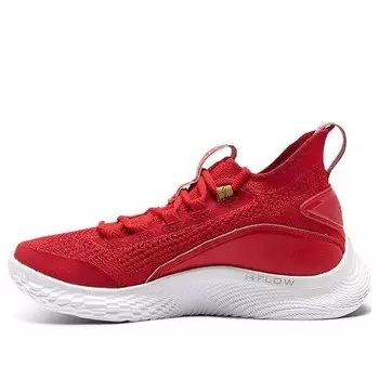Кроссовки curry flow 8 'chinese new year' Under Armour, красный