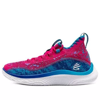 Кроссовки curry flow 8 'pi day' Under Armour, розовый