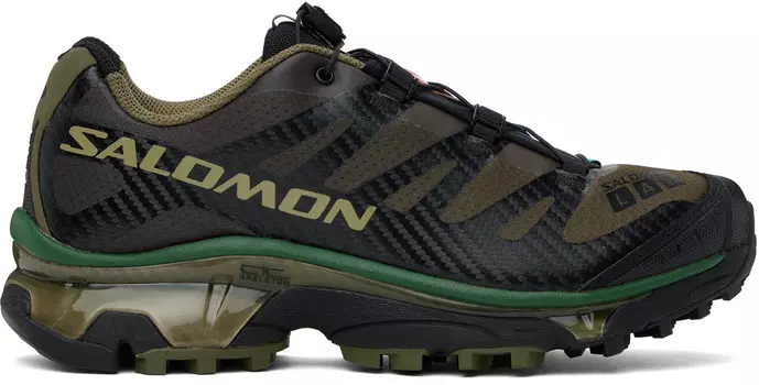 Кроссовки цвета хаки XT-4 OG Salomon