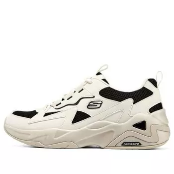 Кроссовки d'lites hyper burst 'cream white black' Skechers, белый