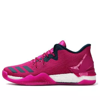 Кроссовки d rose 7 low boost 7 Adidas, розовый