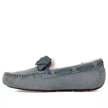 Кроссовки дакота кожа бант Ugg, синий