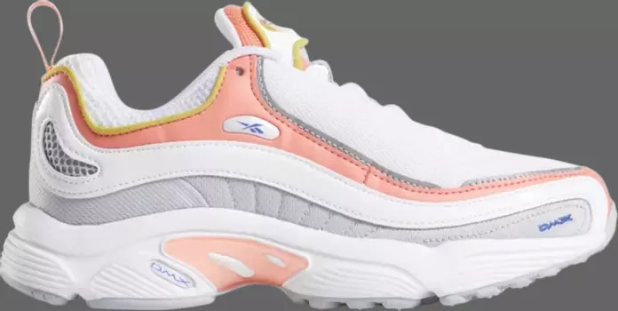 Кроссовки daytona dmx 'pink cold grey' Reebok, серый