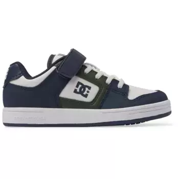 Кроссовки детские DC Shoes Manteca 4 V, белый/синий