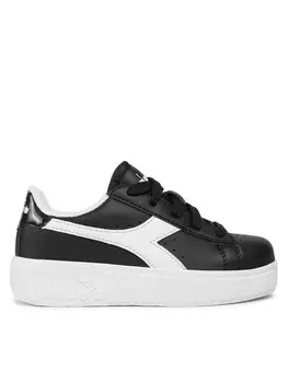 Кроссовки Diadora Schwarz, черно-белый