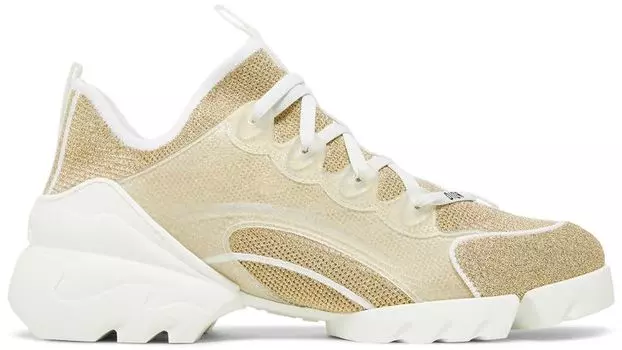 Кроссовки Dior D-Connect 'Gold', золотой