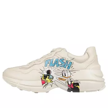 Кроссовки disney x rhyton Gucci, белый