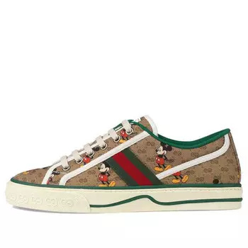 Кроссовки disney x tennis 1977 'mickey mouse' Gucci, коричневый