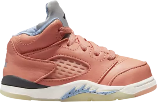 Кроссовки DJ Khaled x Jordan 5 Retro TD We The Best - Crimson Bliss, оранжевый