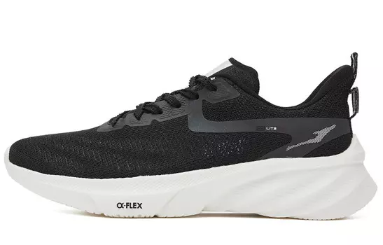 Кроссовки для бега Qi Tan Lite 2.0 мужские с низким верхом Positive Black/Oak Bud White Erke