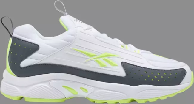 Кроссовки dmx series 2000 'white solar yellow' Reebok, белый