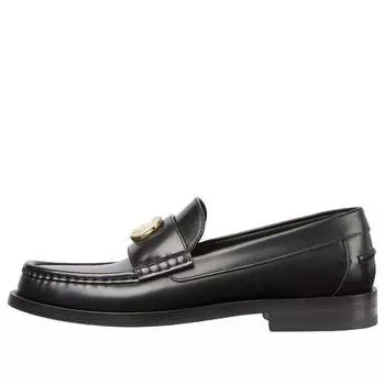 Кроссовки double g loafers Gucci, черный
