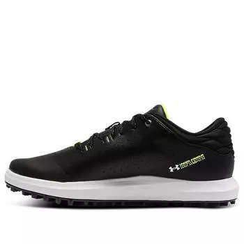 Кроссовки draw sport spikeless running shoes wide e black Under Armour, черный